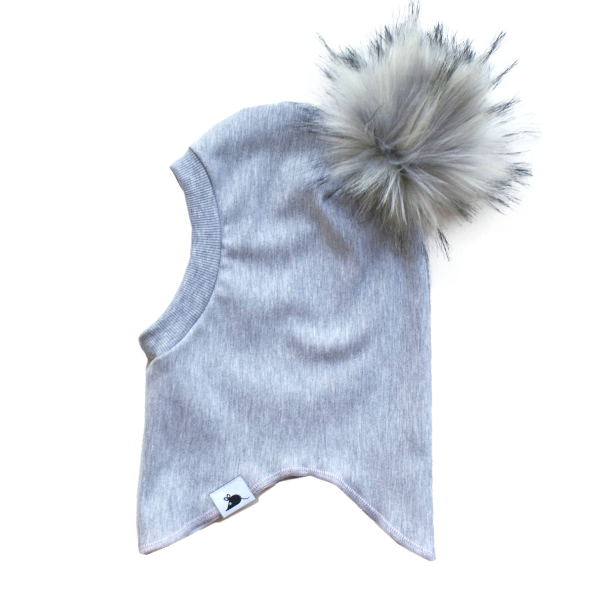 GREY MATCHING POM – LILLE MUS