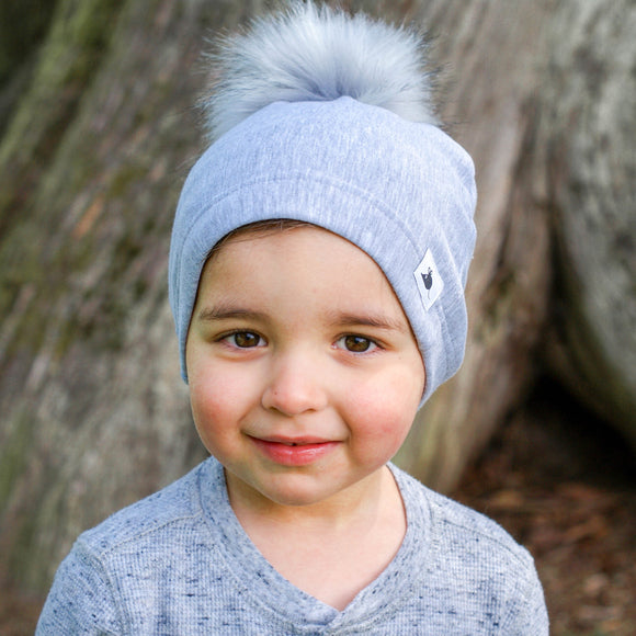 GREY MATCHING POM